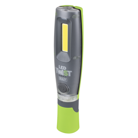 Sealey LED2001GDB LED Twist® Rechargeable Inspection Light 16W COB & 1W SMD LED, Green - Display Box of - additional view 2
