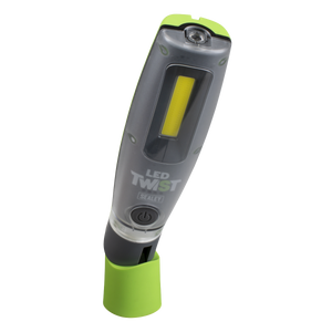 Sealey LED2001GDB LED Twist® Rechargeable Inspection Light 16W COB & 1W SMD LED, Green - Display Box of - additional view 6