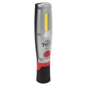 Sealey LED2001 LED Twist® Rechargeable Inspection Light 16W COB & 1W SMD