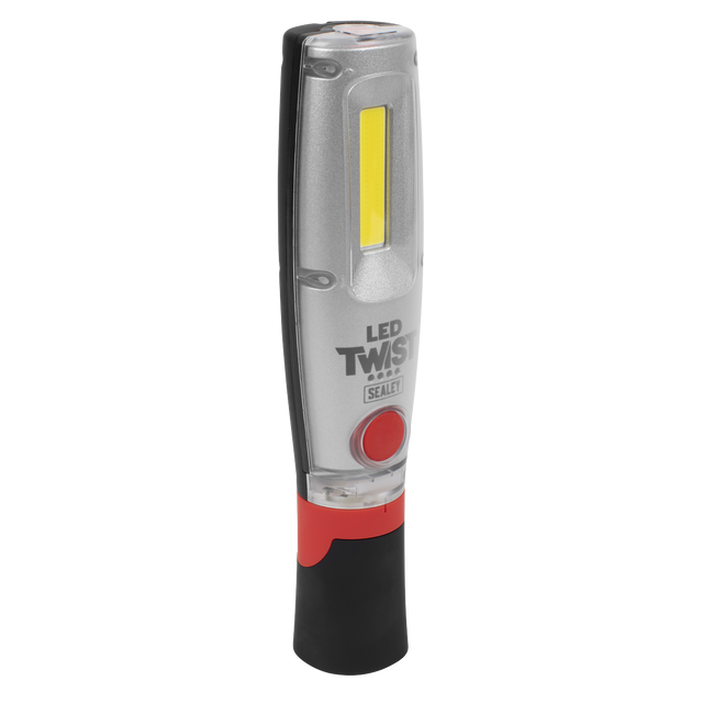 Sealey LED2001 LED Twist® Rechargeable Inspection Light 16W COB & 1W SMD