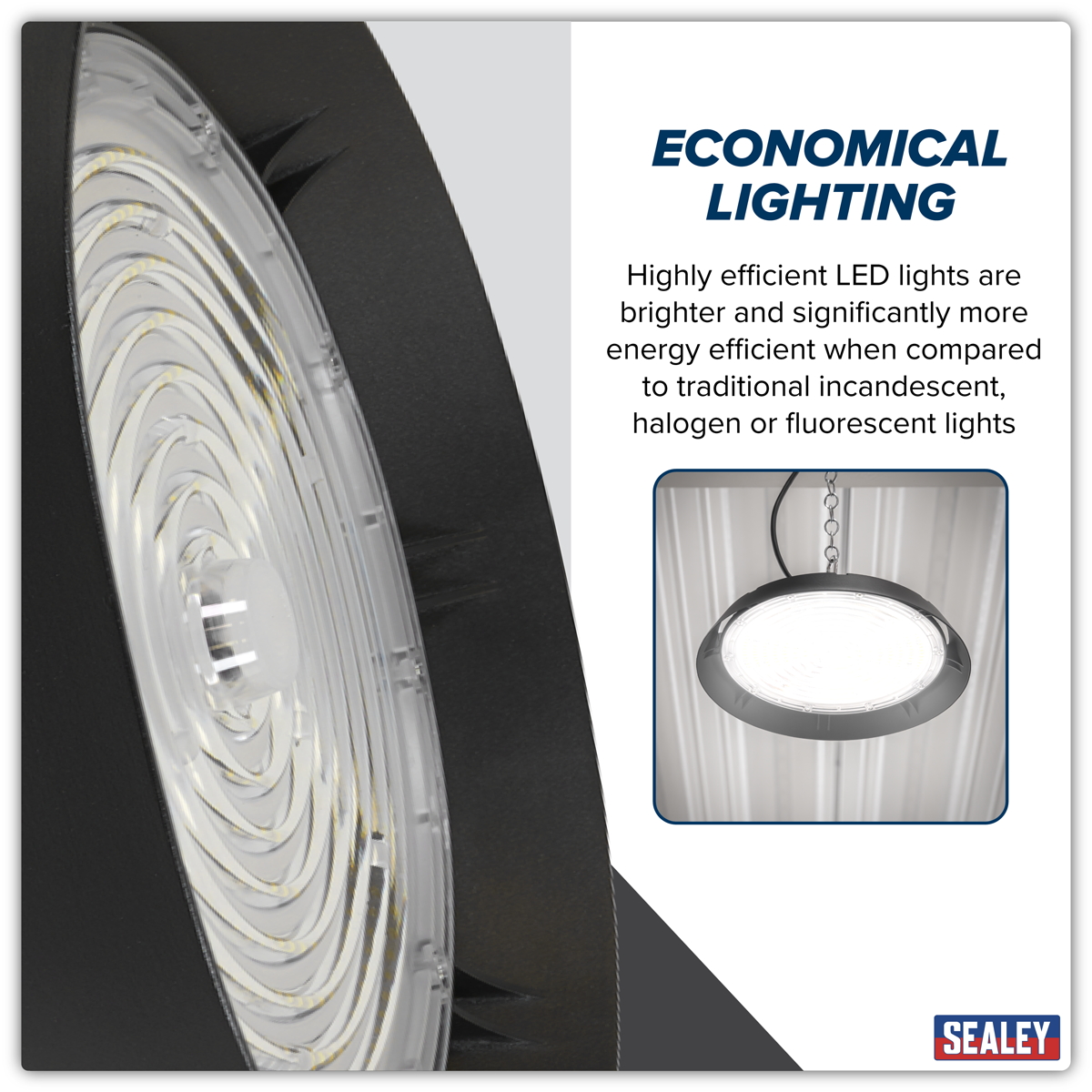 Sealey LED200HB 200W LED High Bay Light 6000K - additional view 11