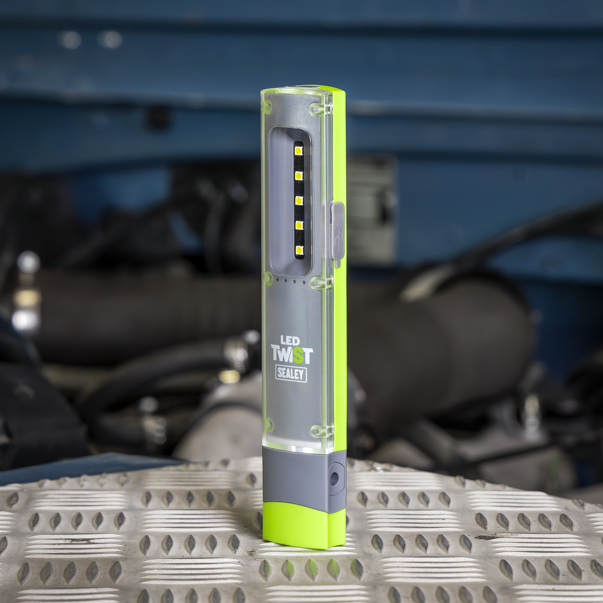 Sealey LED201G LED Twist® Rechargeable Inspection Light 1W & 1W SMD - additional view 13