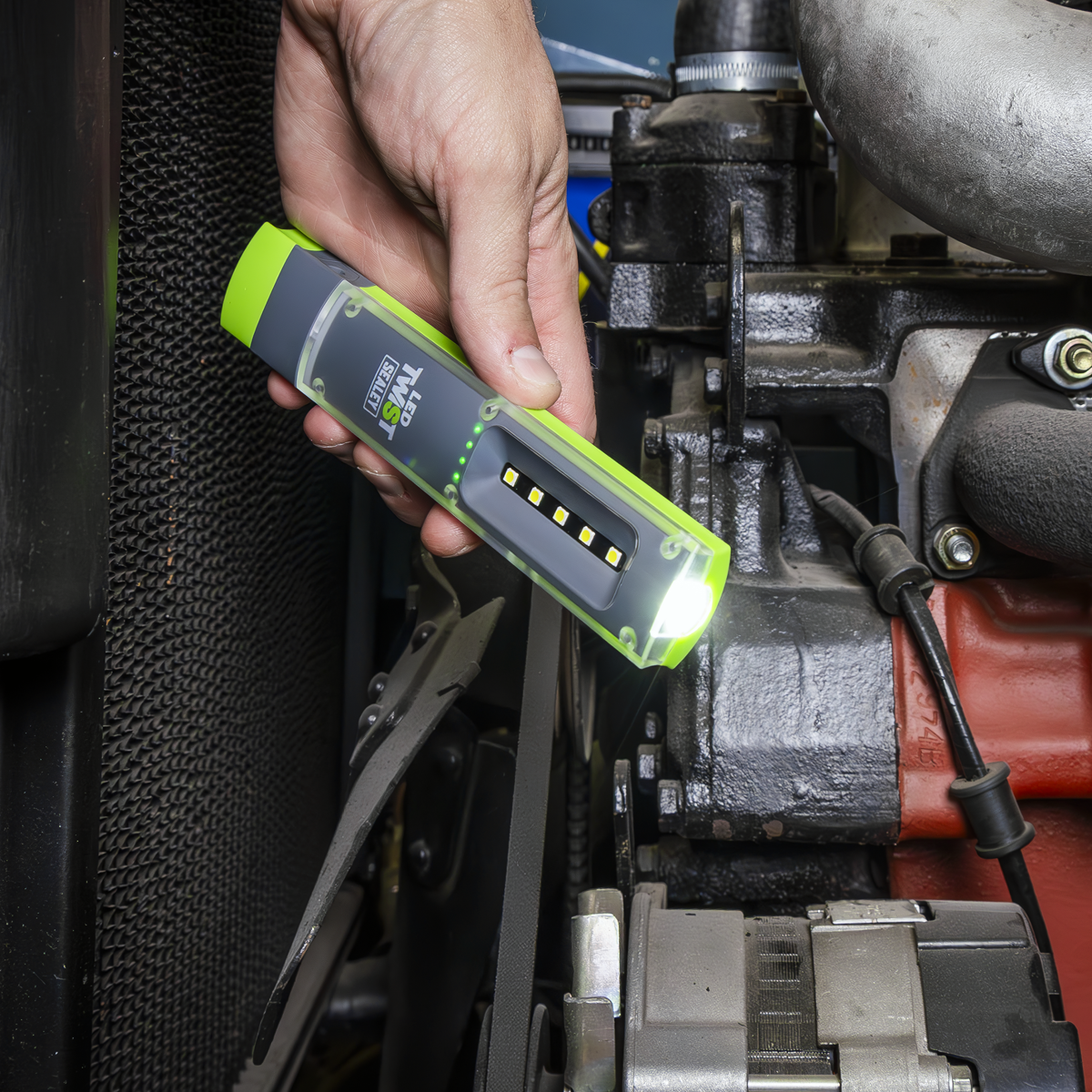 Sealey LED201G LED Twist® Rechargeable Inspection Light 1W & 1W SMD - additional view 16