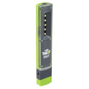 Sealey LED201G LED Twist® Rechargeable Inspection Light 1W & 1W SMD