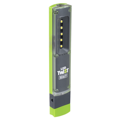 Sealey LED201G LED Twist® Rechargeable Inspection Light 1W & 1W SMD