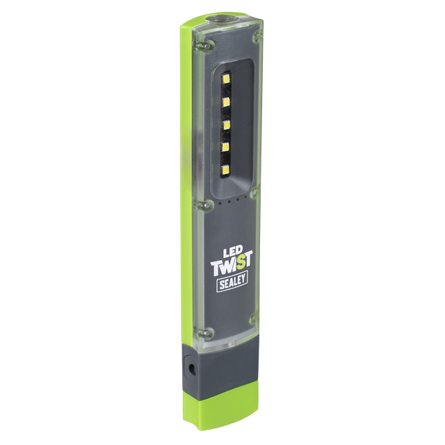 Sealey LED201G LED Twist® Rechargeable Inspection Light 1W & 1W SMD