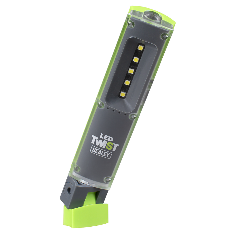 Sealey LED201G LED Twist® Rechargeable Inspection Light 1W & 1W SMD - additional view 8
