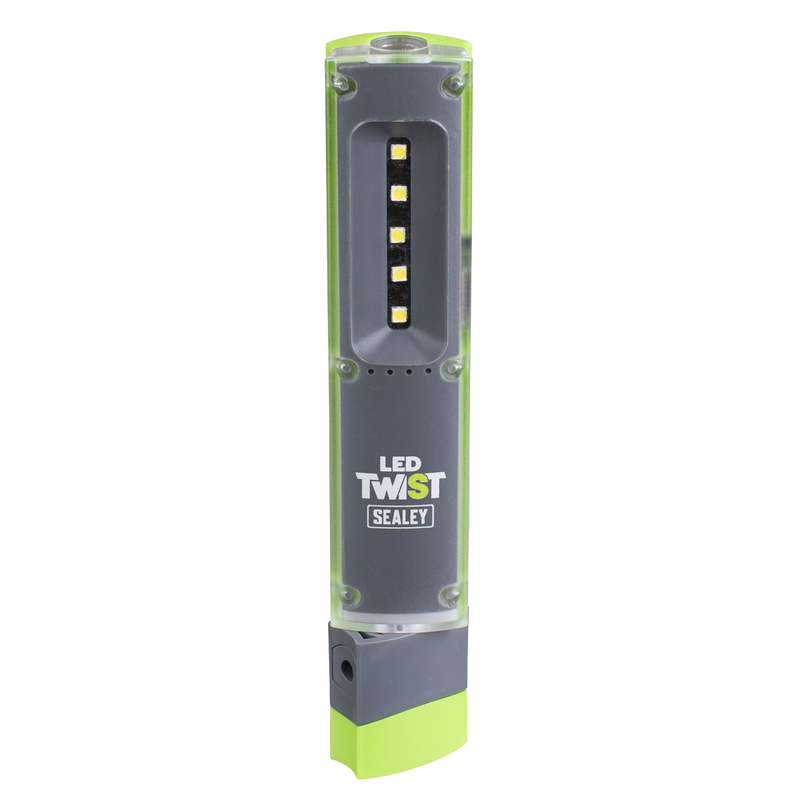 Sealey LED201G LED Twist® Rechargeable Inspection Light 1W & 1W SMD - additional view 2