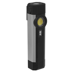 Sealey LED220UV Rechargeable Aluminium Pocket Light with UV 3W COB & 1W SMD LED