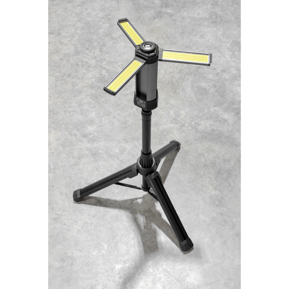 Sealey LED240 Rechargeable Flexible Floodlight with Tripod 24W COB LED & 5W SMD LED - additional view 8