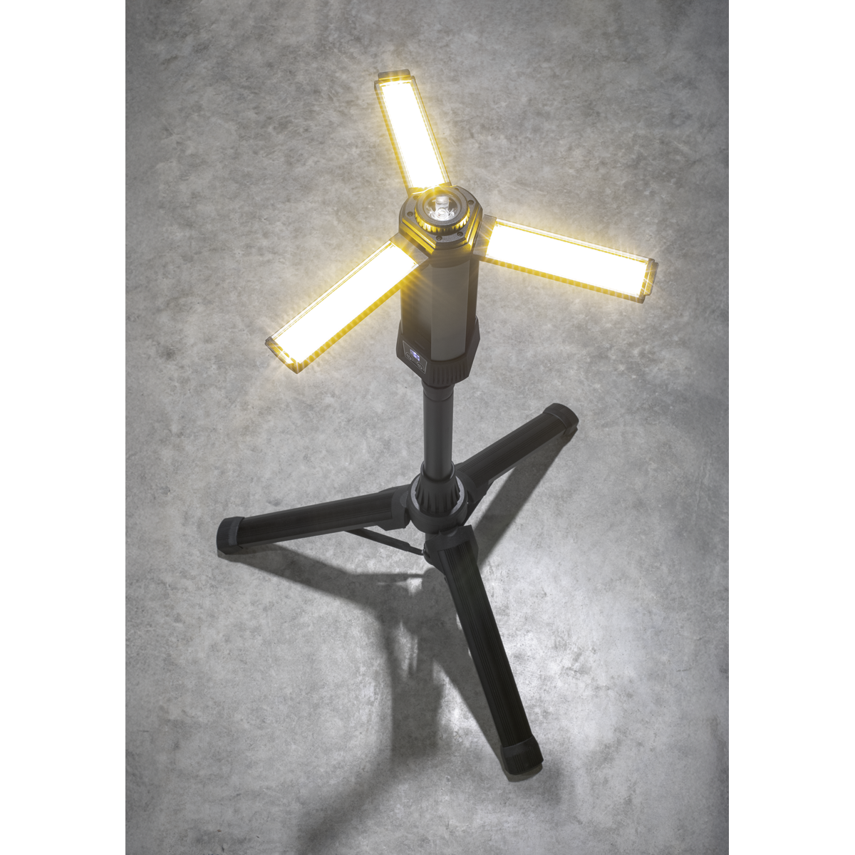 Sealey LED240 Rechargeable Flexible Floodlight with Tripod 24W COB LED & 5W SMD LED - additional view 2