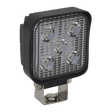 Sealey LED2S Mini Square Worklight with Adjustable Bracket 15W SMD LED
