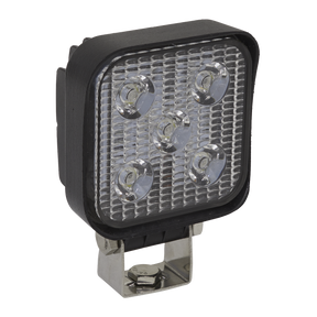 Sealey LED2S Mini Square Worklight with Adjustable Bracket 15W SMD LED
