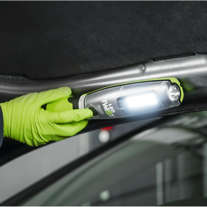 Sealey LED3001G Rechargeable LED Twist® Inspection Light 20W COB + 3W SMD, 3000lm, Magnetic Base & Power - additional view 9