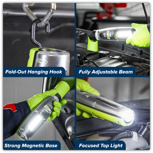 Sealey LED3001G Rechargeable LED Twist® Inspection Light 20W COB + 3W SMD, 3000lm, Magnetic Base & Power - additional view 15