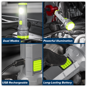 Sealey LED302 Dual Mode Hand Torch 3W & 2W COB LED - additional view 6