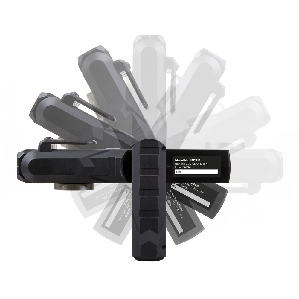 Sealey LED316 Rechargeable 3-in-1 Inspection Light 5W COB & 3W SMD LED - additional view 5