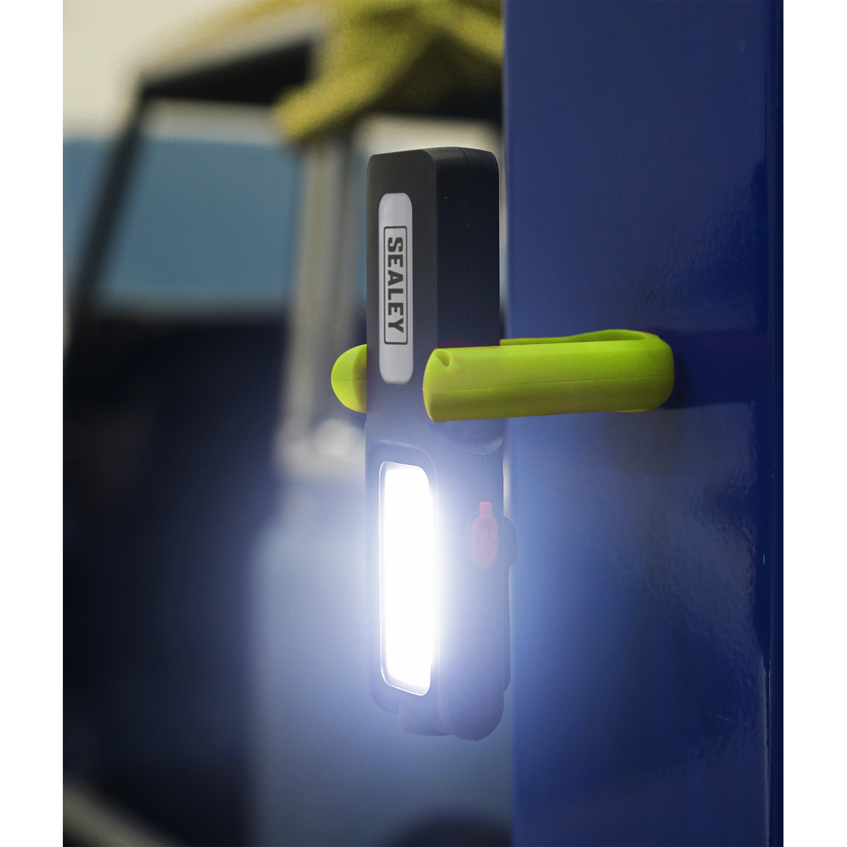 Sealey LED318G Rechargeable Inspection Light with Power Bank 5W COB & 3W SMD LED - Green - additional view 11