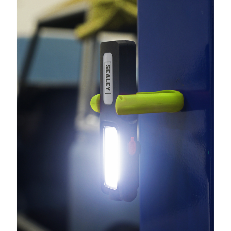 Sealey LED318G Rechargeable Inspection Light with Power Bank 5W COB & 3W SMD LED - Green - additional view 11