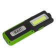 Sealey LED318G Rechargeable Inspection Light with Power Bank 5W COB & 3W SMD LED - Green