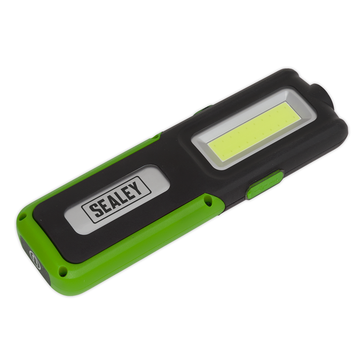 Sealey LED318G Rechargeable Inspection Light with Power Bank 5W COB & 3W SMD LED - Green