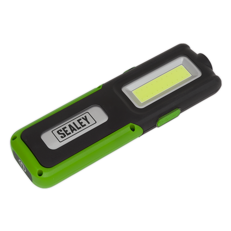 Sealey LED318G Rechargeable Inspection Light with Power Bank 5W COB & 3W SMD LED - Green