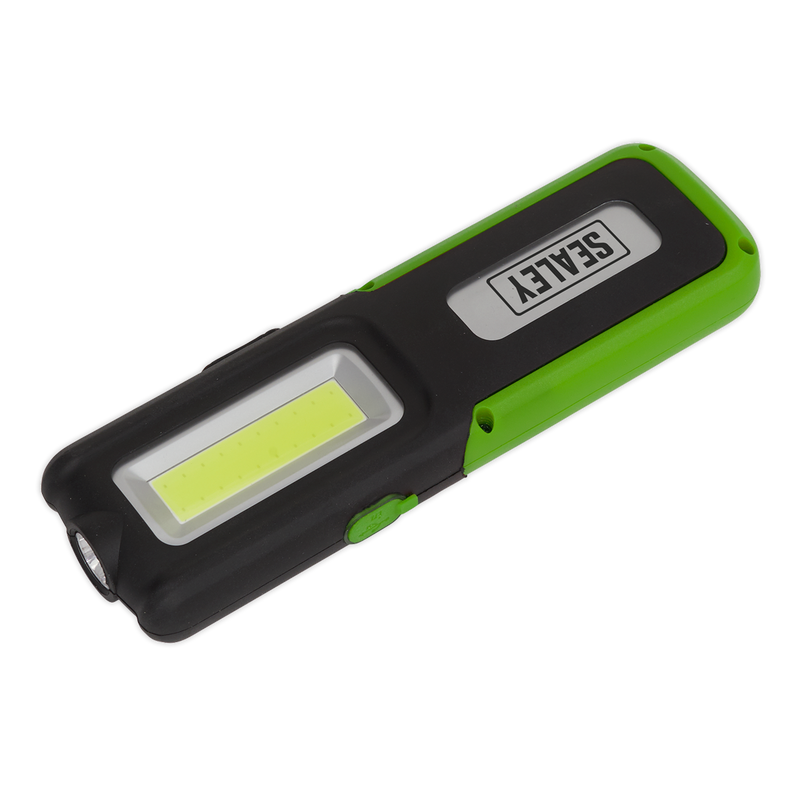 Sealey LED318G Rechargeable Inspection Light with Power Bank 5W COB & 3W SMD LED - Green - additional view 3