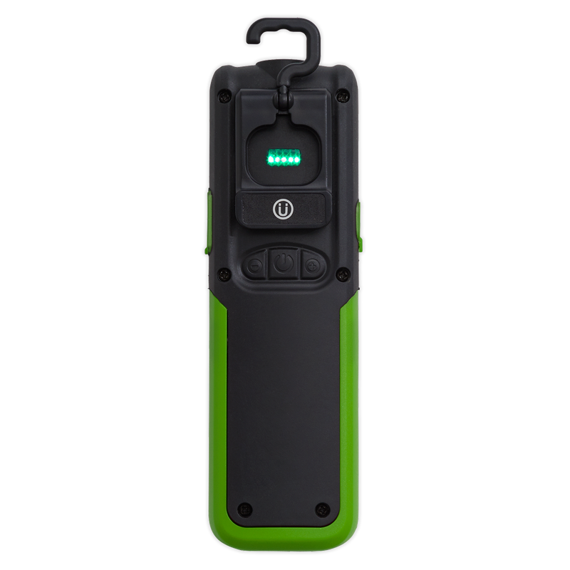 Sealey LED318G Rechargeable Inspection Light with Power Bank 5W COB & 3W SMD LED - Green - additional view 4