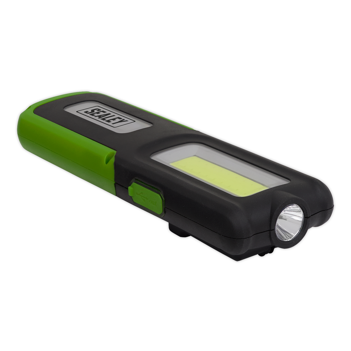 Sealey LED318G Rechargeable Inspection Light with Power Bank 5W COB & 3W SMD LED - Green - additional view 6