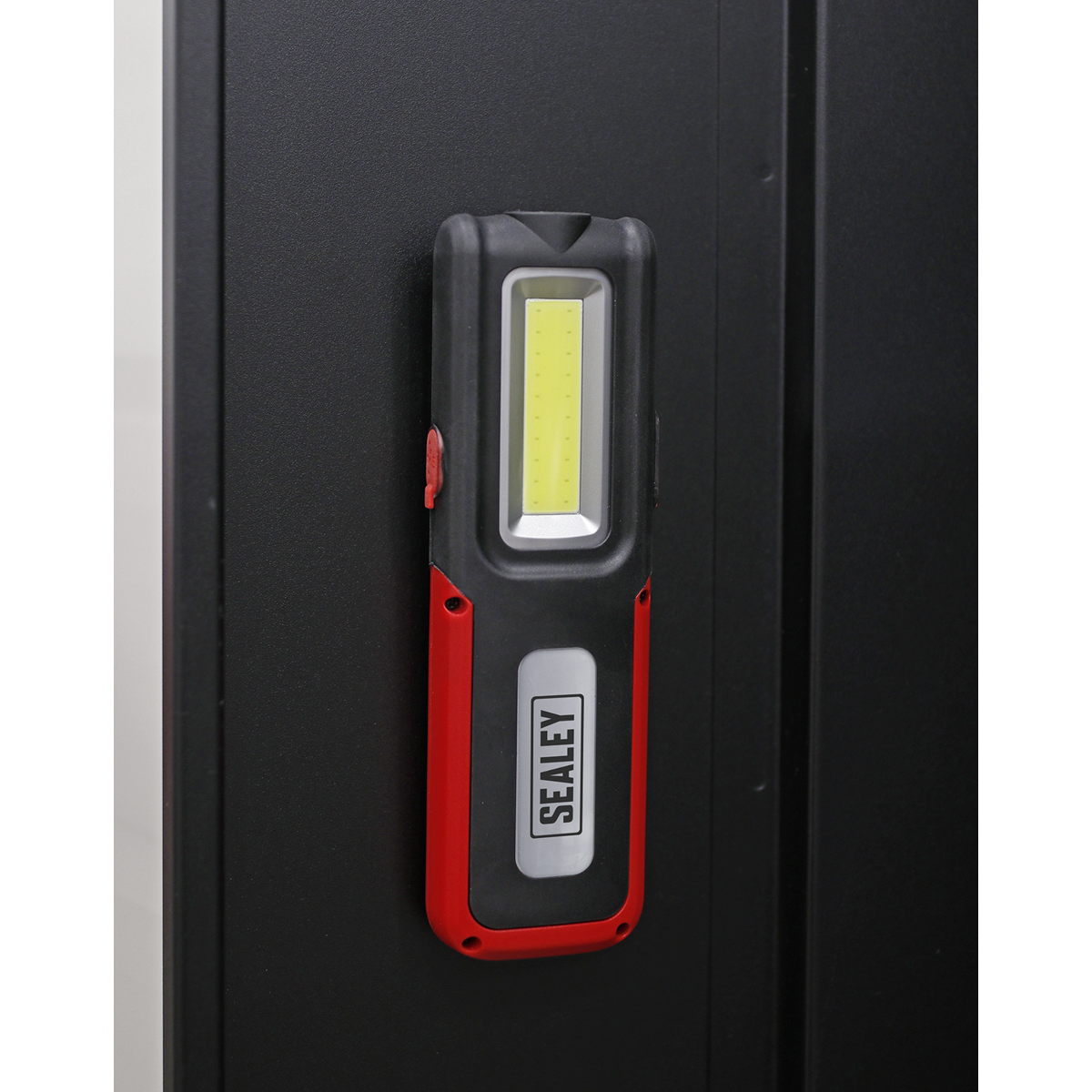 Sealey LED318R Rechargeable Inspection Light with Power Bank 5W COB & 3W SMD LED - Red - additional view 11