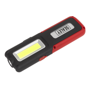 Sealey LED318R Rechargeable Inspection Light with Power Bank 5W COB & 3W SMD LED - Red - additional view 3