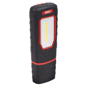 Sealey LED3601 Rechargeable 360° Inspection Light 5W COB & 1W SMD LED - Black