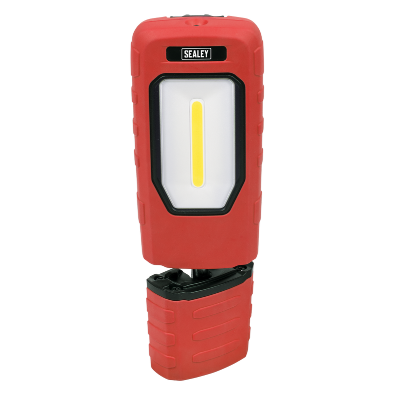 Sealey LED3601R Rechargeable 360° Inspection Light 5W COB & 1W SMD LED - Red - additional view 2