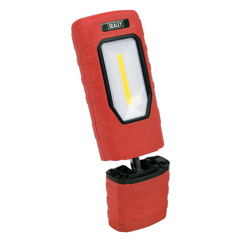 Sealey LED3601R Rechargeable 360° Inspection Light 5W COB & 1W SMD LED - Red - additional view 3