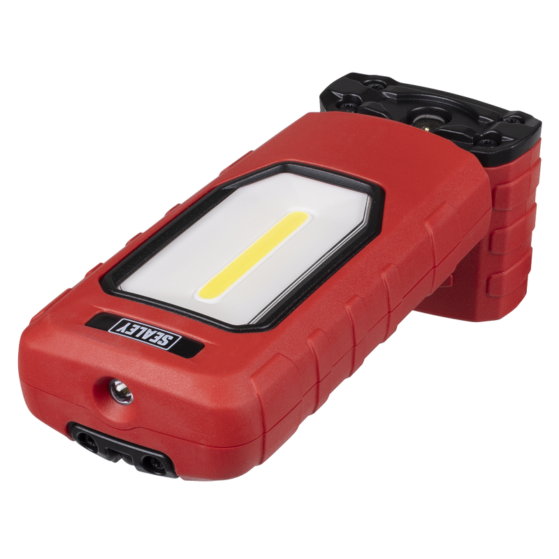 Sealey LED3601R Rechargeable 360° Inspection Light 5W COB & 1W SMD LED - Red - additional view 6