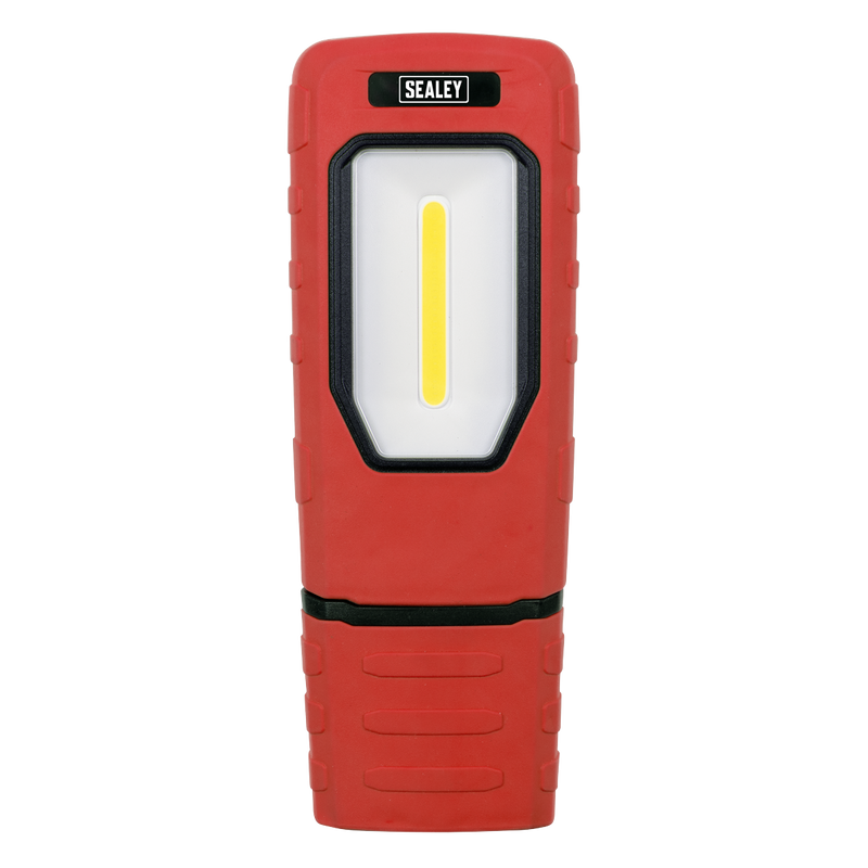 Sealey LED3601R Rechargeable 360° Inspection Light 5W COB & 1W SMD LED - Red - additional view 5