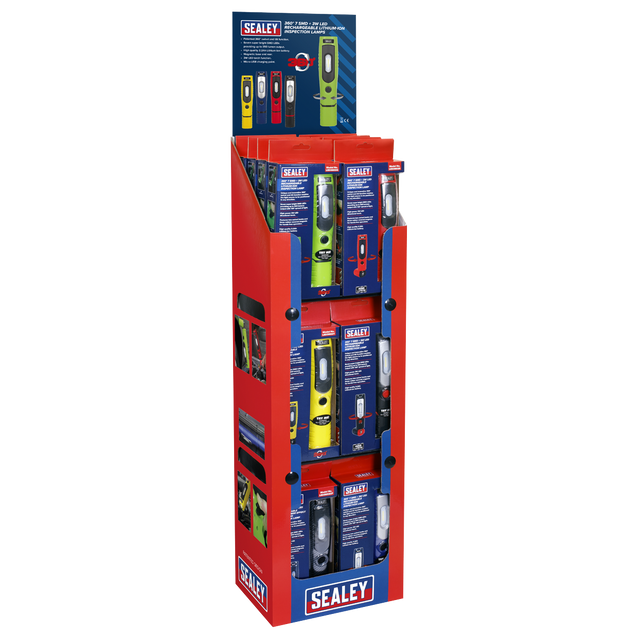 Sealey LED3602COMBO1 LED3602 Series Inspection Light Combination - Display Pack of 24