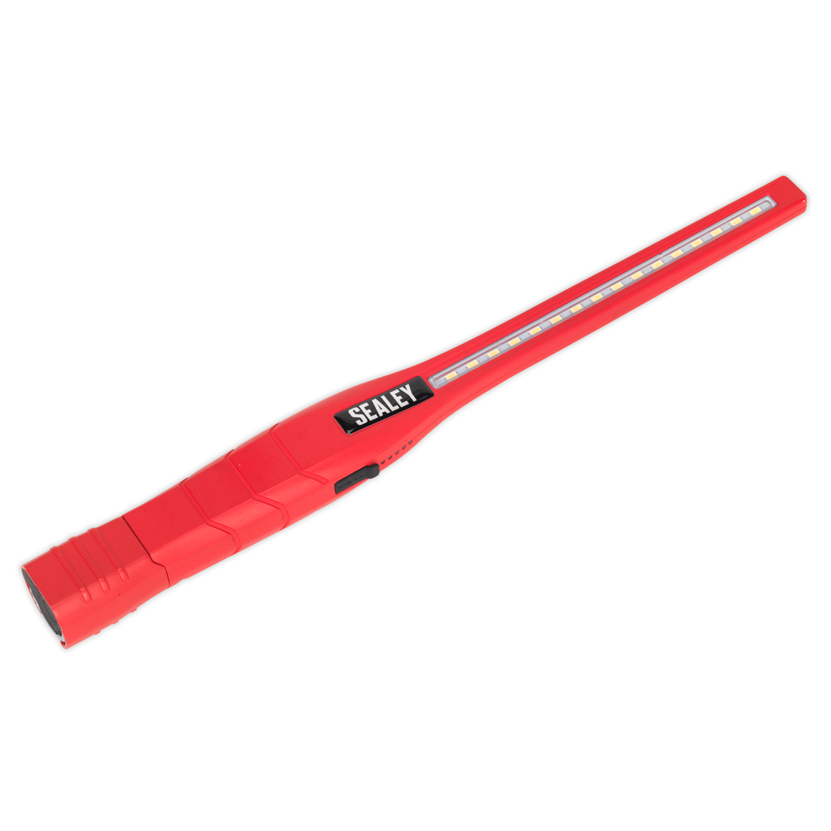 Sealey LED3604R Rechargeable 360° Slim Inspection Light 8W & 1W SMD LED - Red