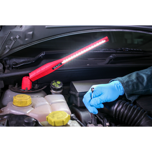 Sealey LED3604R Rechargeable 360° Slim Inspection Light 8W & 1W SMD LED - Red - additional view 11