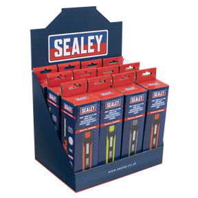 Sealey LED3605DB Rechargeable 360° Inspection Light 10W & 2 x 4W SMD LED - Display Box of 12