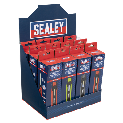 Sealey LED3605DB Rechargeable 360° Inspection Light 10W & 2 x 4W SMD LED - Display Box of 12