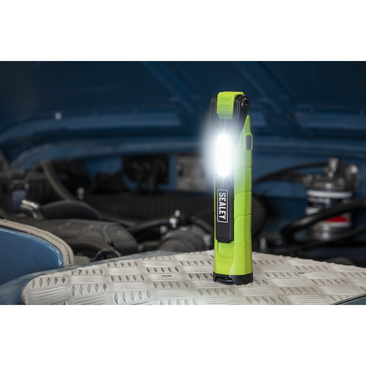 Sealey LED3605G Rechargeable 360° Inspection Light 10W & 2 x 4W SMD LED - Green - additional view 3
