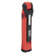 Sealey LED3605R Rechargeable 360° Inspection Light 10W & 2 x 4W SMD LED - Red