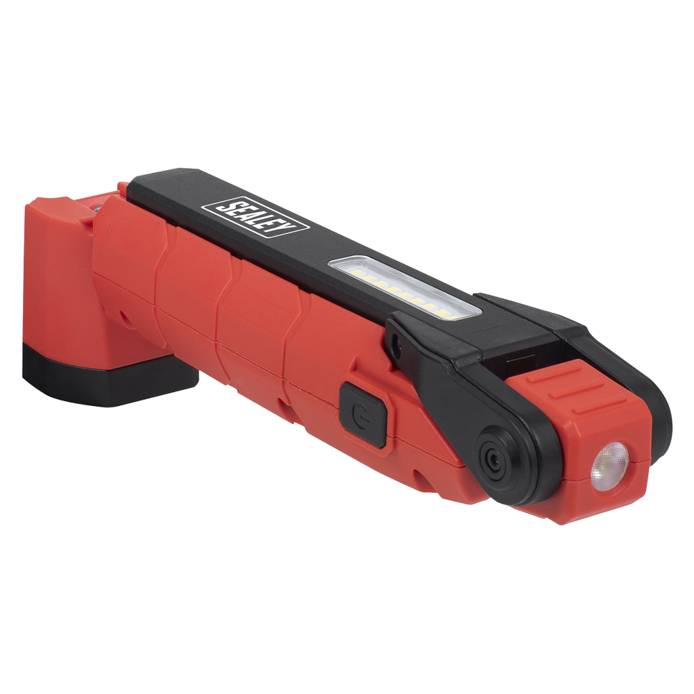 Sealey LED3605R Rechargeable 360° Inspection Light 10W & 2 x 4W SMD LED - Red - additional view 10