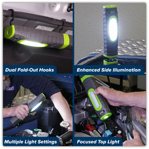 Sealey LED3606G Rechargeable 360° Inspection Light 15W & 3W SMD LED - Green - additional view 16