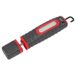 Sealey LED3606R Rechargeable 360° Inspection Light 15W & 3W SMD LED - Red