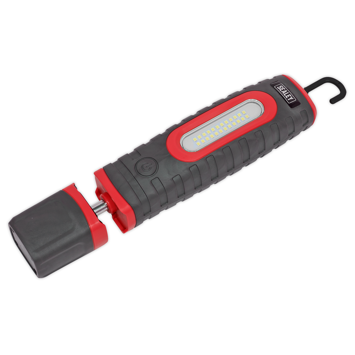 Sealey LED3606R Rechargeable 360° Inspection Light 15W & 3W SMD LED - Red