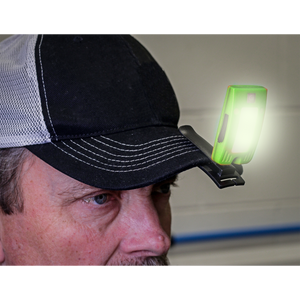 Sealey LED360HTG Rechargeable Head Torch with Auto-Sensor 2W COB LED - Green - additional view 10