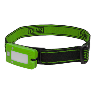 Sealey LED360HTG Rechargeable Head Torch with Auto-Sensor 2W COB LED - Green - additional view 6