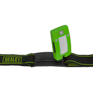 Sealey LED360HTG Rechargeable Head Torch with Auto-Sensor 2W COB LED - Green - additional view 7